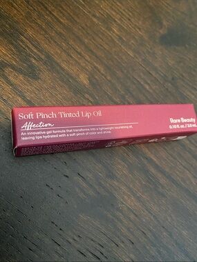 $24 msrp new in box Rare Beauty Soft Pinch Tinted Lip Oil Affection (deep rose)